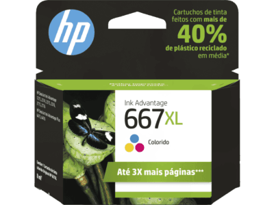 CARTUCHO HP 667XL TRICOLOR