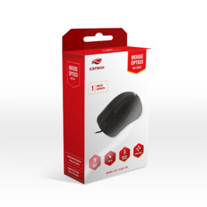 MOUSE USB MS-20BK PRETO C3T