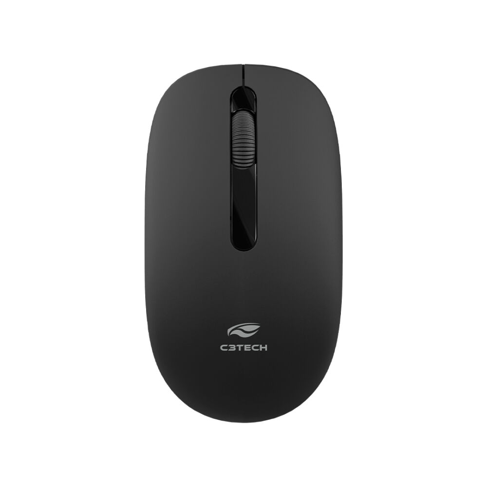 MOUSE S/FIO M-W15BK PRETO C3TECH