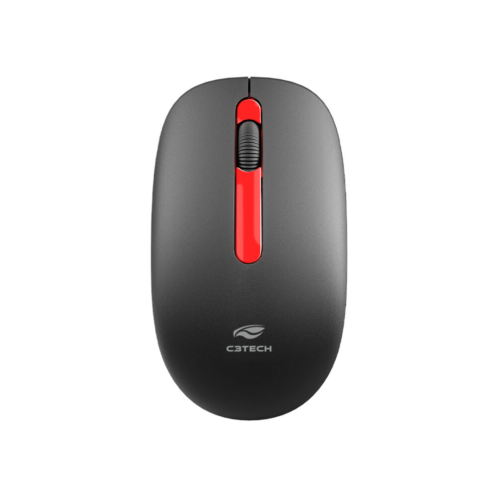 MOUSE S/FIO M-W15RBK VERMELHO C3TECH