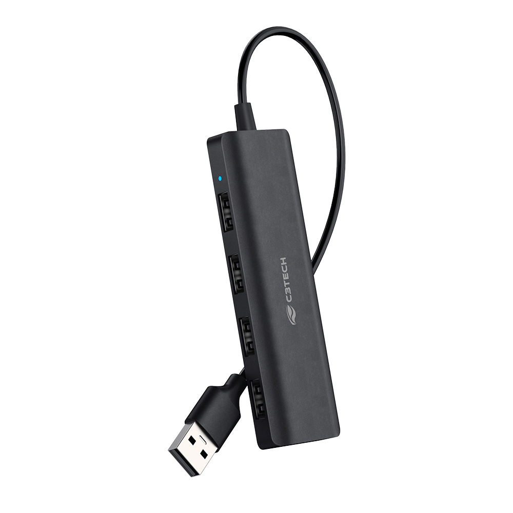 HUB USB 2.0 4 PORTAS HU-230BK C3T