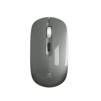 MOUSE S/FIO RECARREGAVEL M-W80GY CINZA C3T