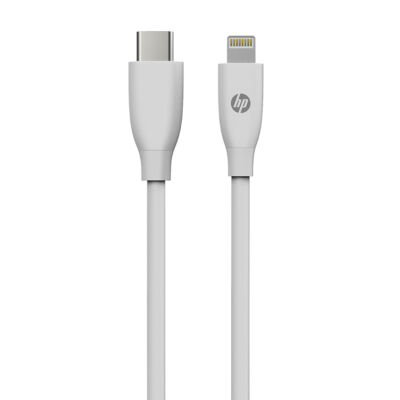CABO USB-C - LIGHTNING 1M 3A DHC-MF102 WH HP