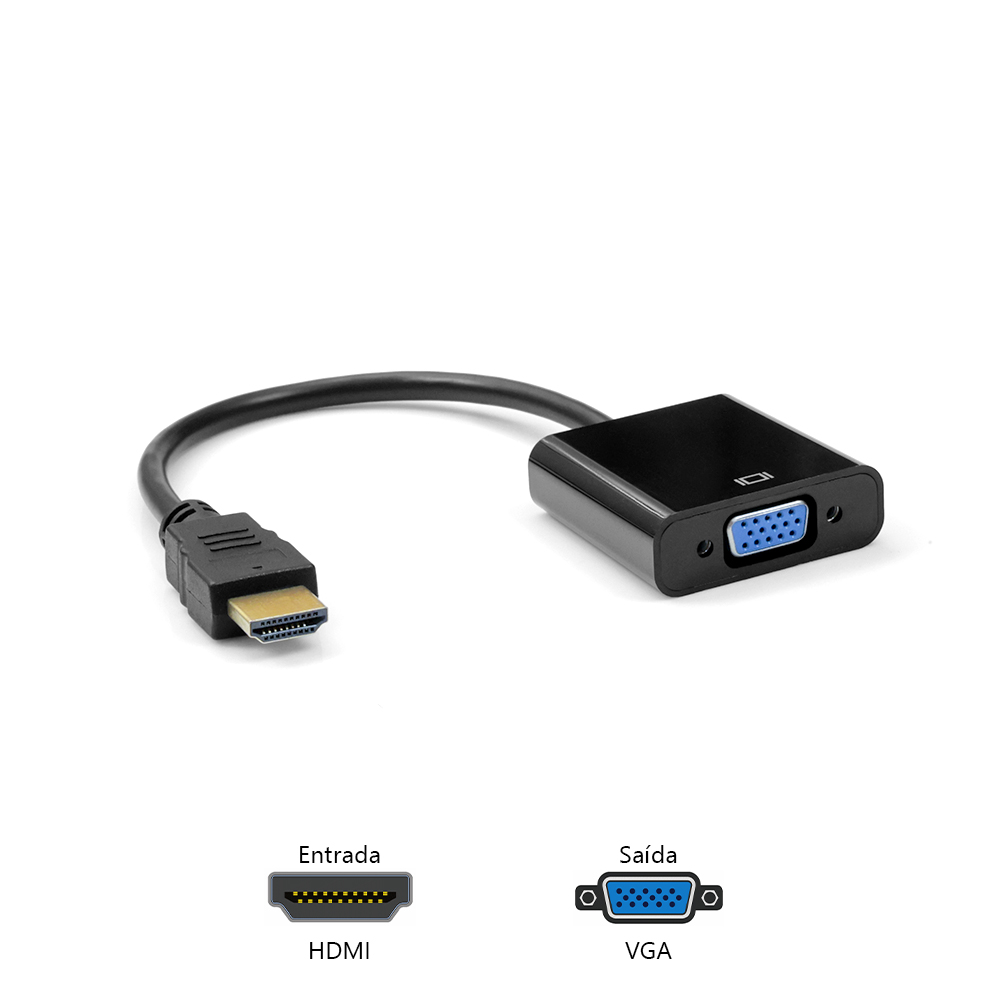 CABO ADAPT HDMI M/VGA F ADP-HDMIVGA10BK PLUSC