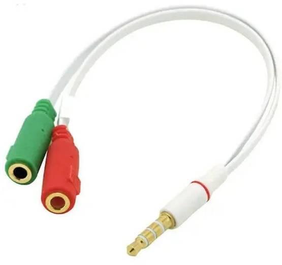 CABO P2 (M) / Y x P2 (F) - 20cm / 3,5mm