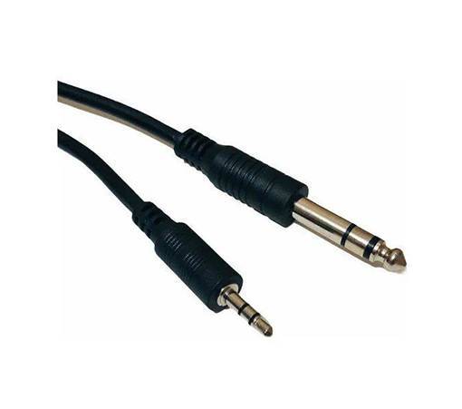 CABO P2 / P10 - 05m PLUG 3,5mm ESTEREO - XC-PW-P10-5M