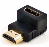 ADAPT. HDMI (M) x HDMI (F) CURVA 90 - LE-05/ 491