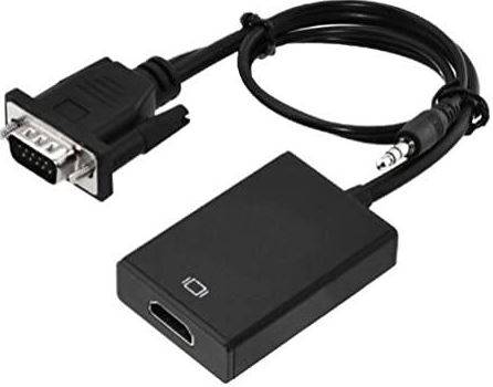CONVERSOR VGA (M) P/ HDMI +CABO AUX. P2 - FY-550
