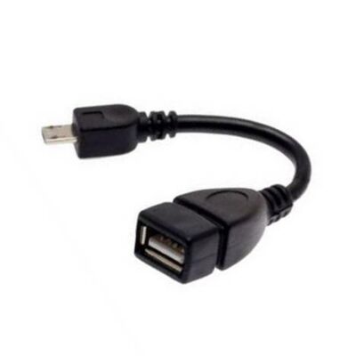 CABO USB (F) V8 - 12cm - OTG  OCP