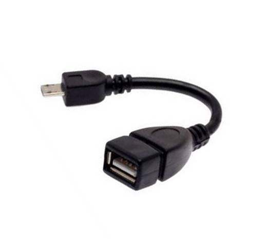 CABO USB (F) V8 - 12cm - OTG  OCP