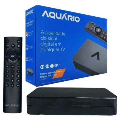CONVERSOR GRAVADOR TV DIGITAL FULL HD DTV-9000 - AQUARIO