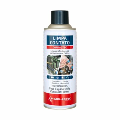 LIMPA CONTATO 217G/350ML AEROSOL IMPLASTEC