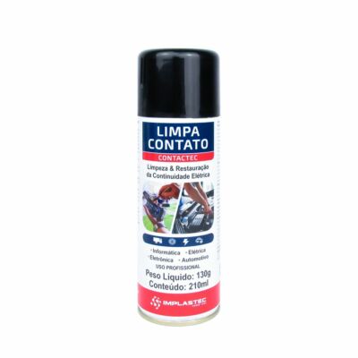 LIMPA CONTATO 130G/210ML AEROSOL IMPLASTEC